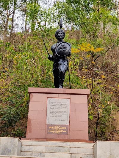 Memorial garden at Kanglatongbi on NH-2