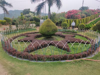 Kakching Garden terraces where the canteen sits