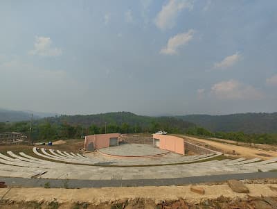 Megalithic standing stone at Makhel village, Senapati