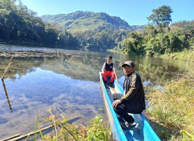 Still forest lake at Zeilad in Tamenglong district