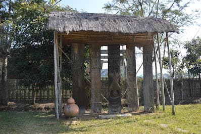 Gallery interior at the Mutua Bahadur Museum, Imphal