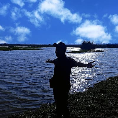 Wide sky over Ikop Pat lake, Manipur