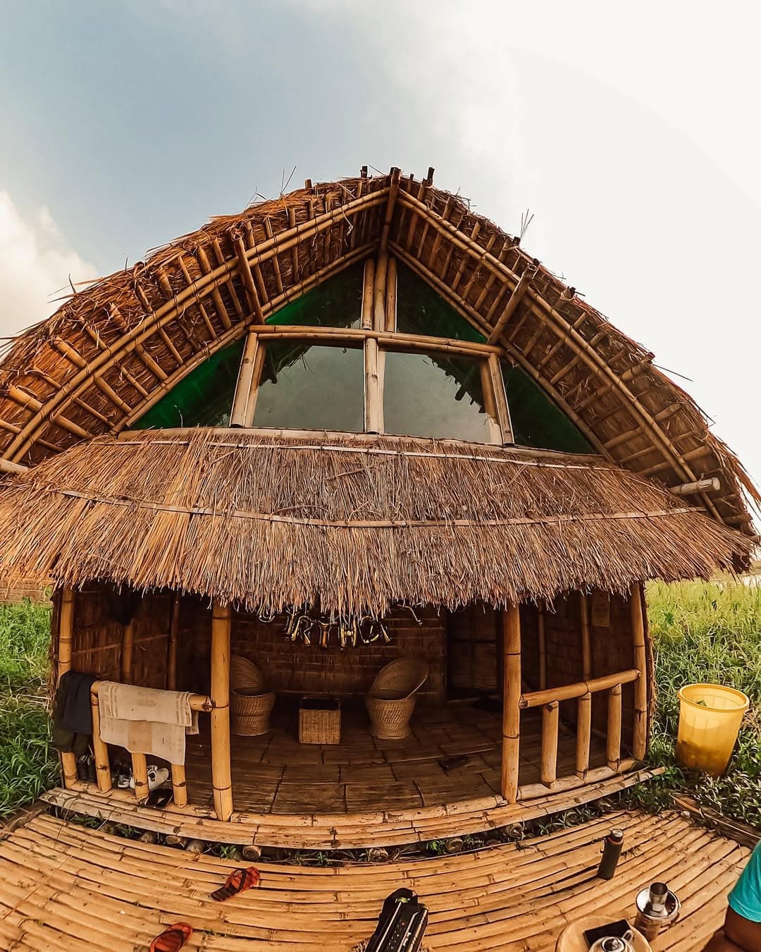 House at the foot of Heingang hill, Imphal East
