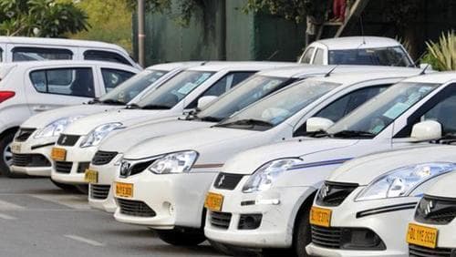 Air-conditioned sedan used for Imphal airport transfers