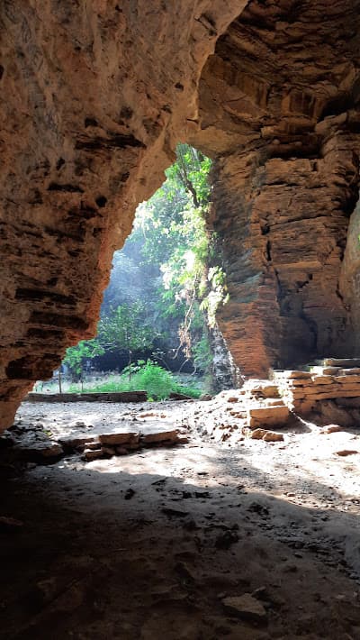 One of the many mouths of Tharon Cave in Tamenglong